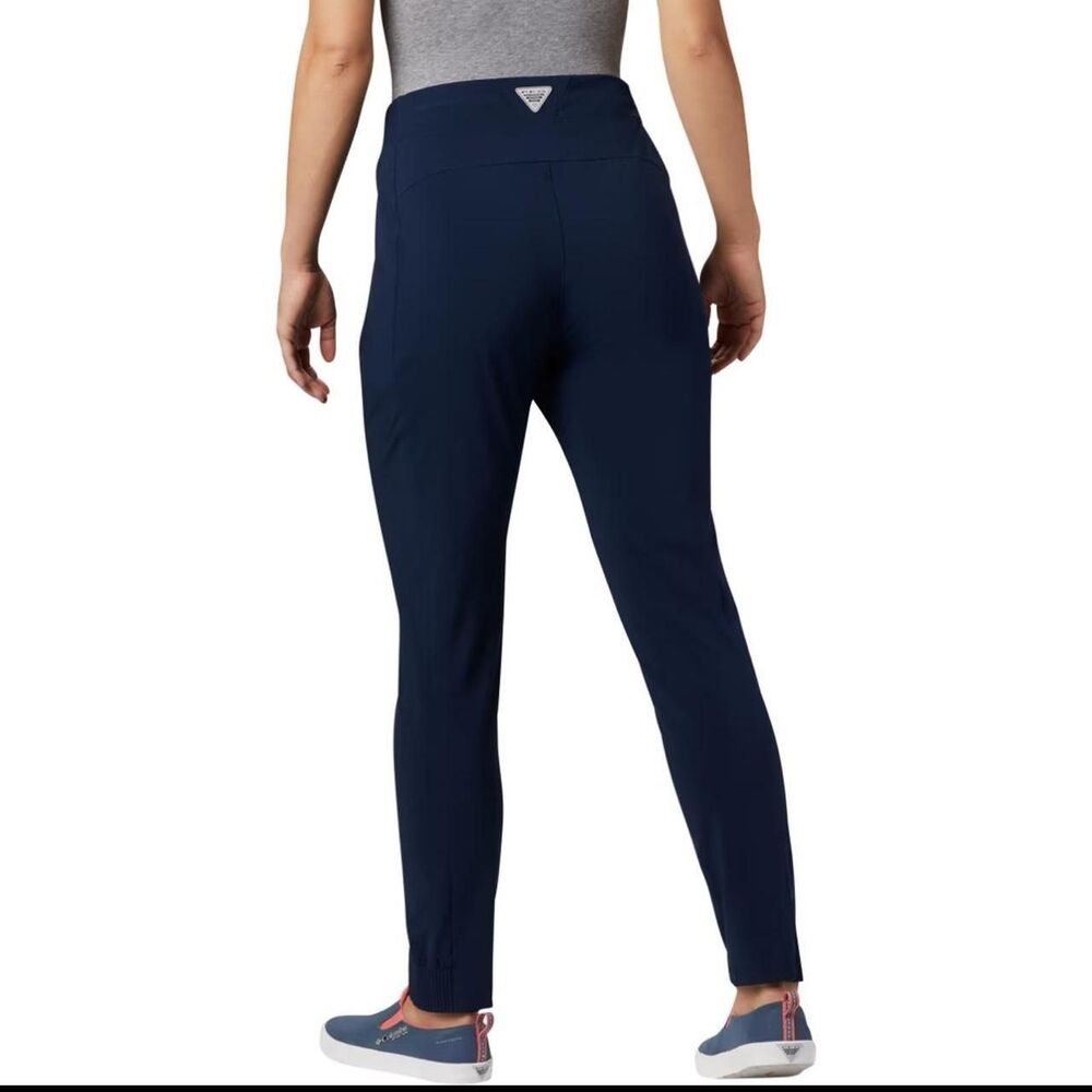 Columbia PFG Women's Pants Size Medium Navy Blue UPF 50 Omni Shade